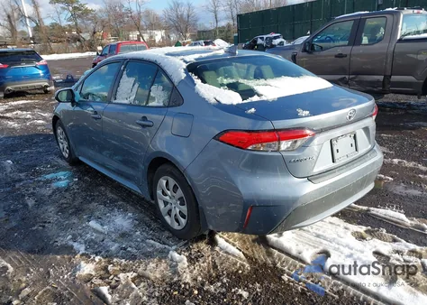 2021 Toyota Corolla Le from USA, damaged, VIN JTDEPMAE1MJ131568